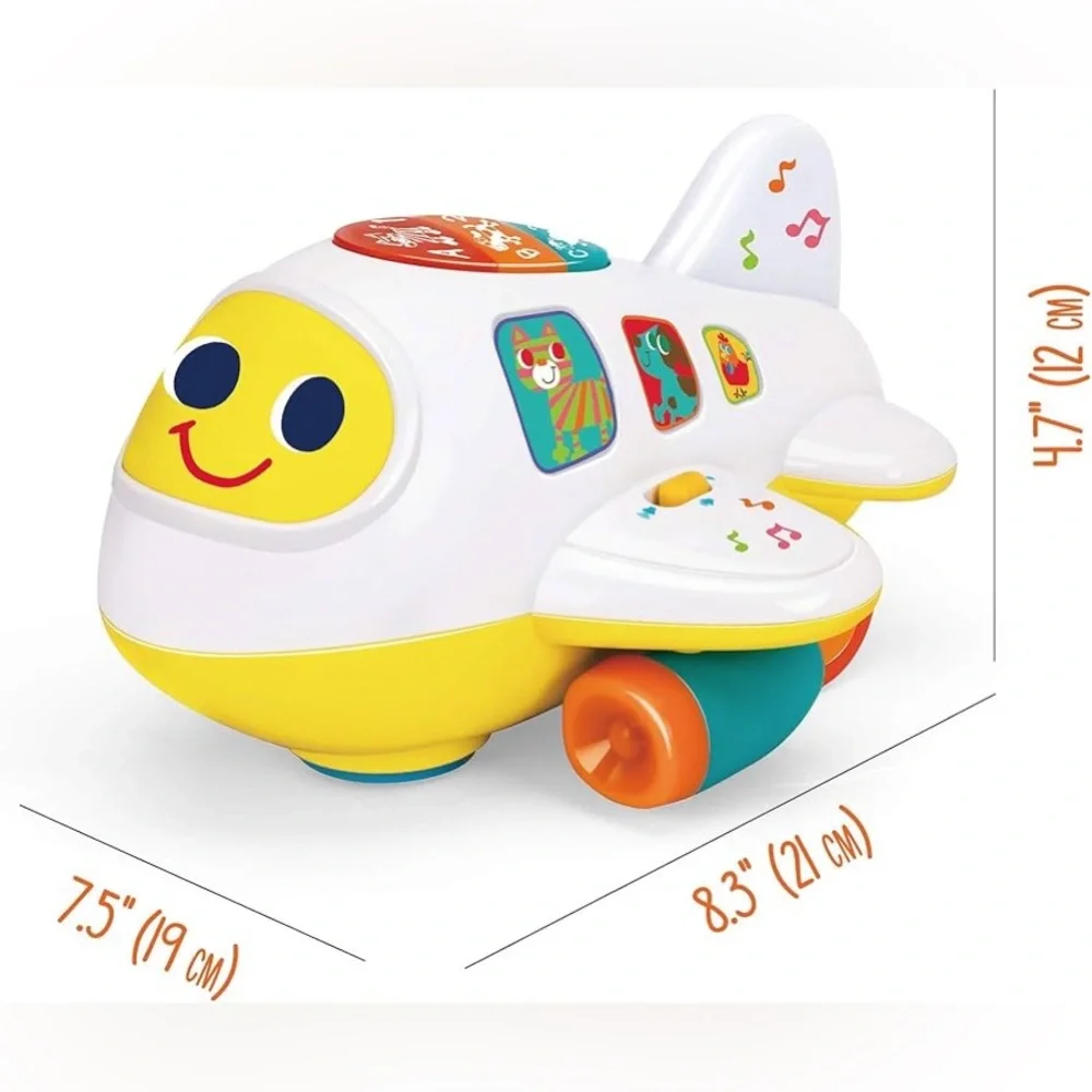 FISHER PRICE MUSICAL AIRPLANE FOR BABIES